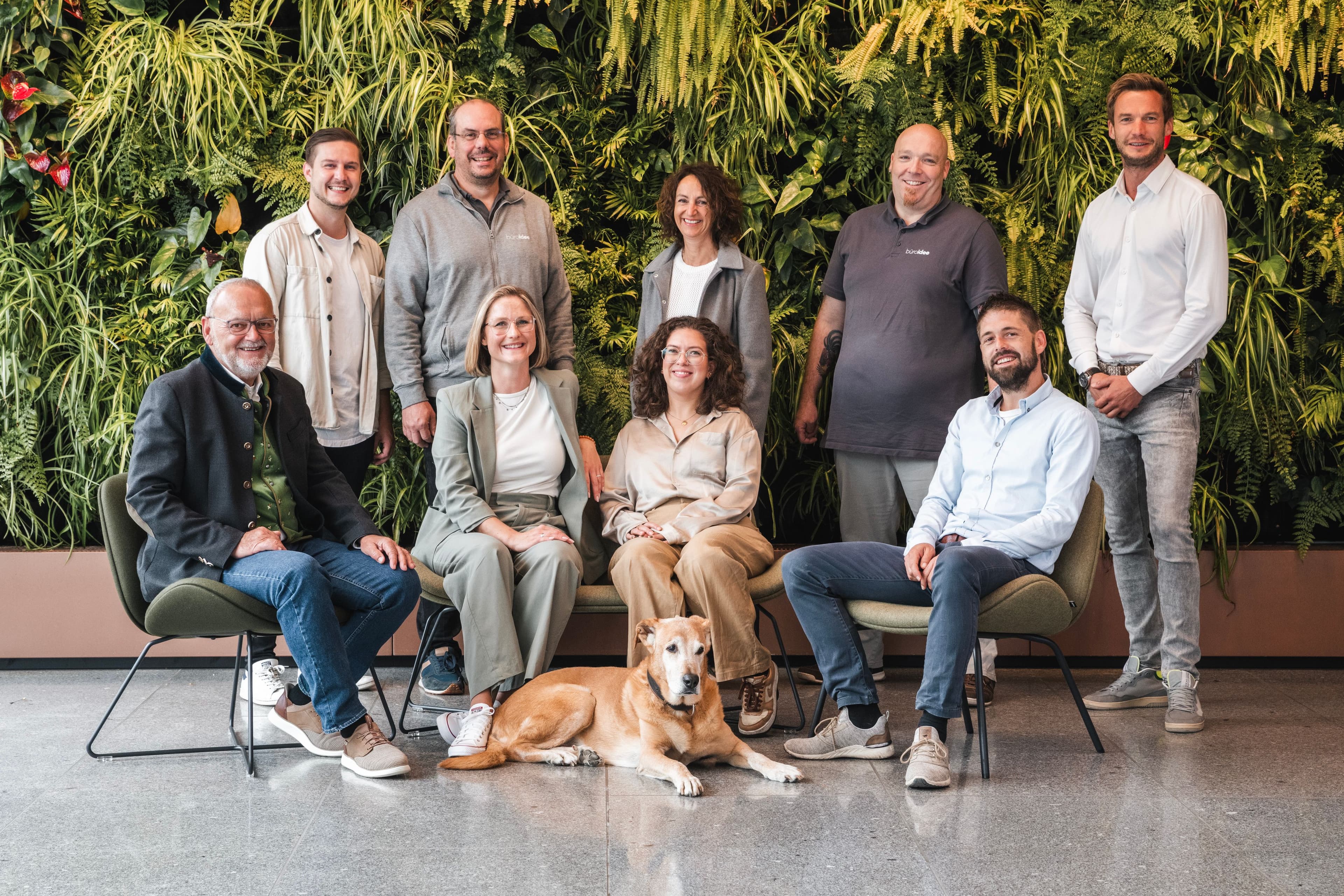 Hier ist normalerweise das Büro Idee Team zu sehen